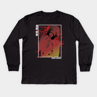 Goro Akechi Persona 5 Kids Long Sleeve T-Shirt